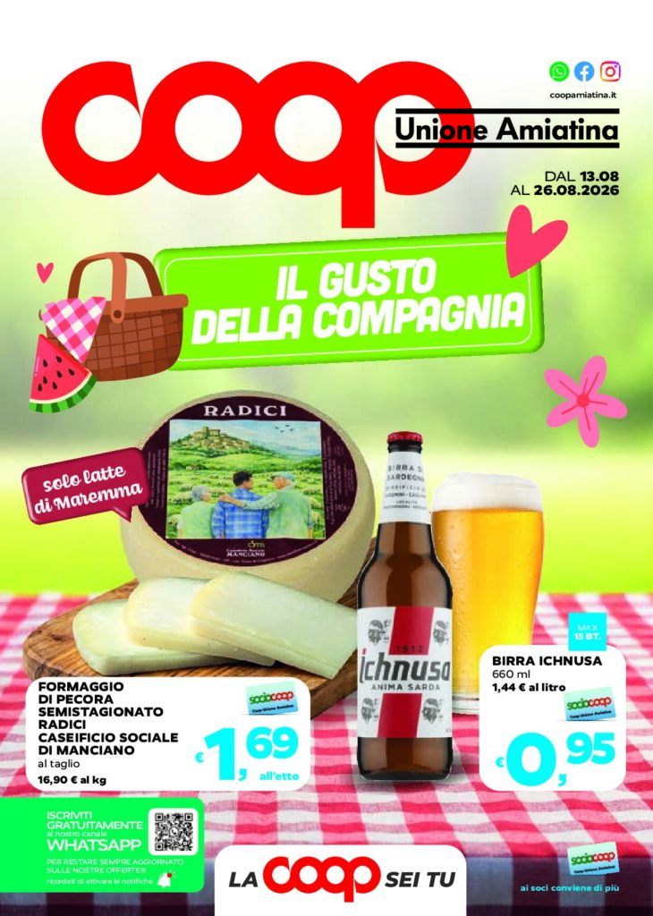 Volantino Offerte Coop Amiatina