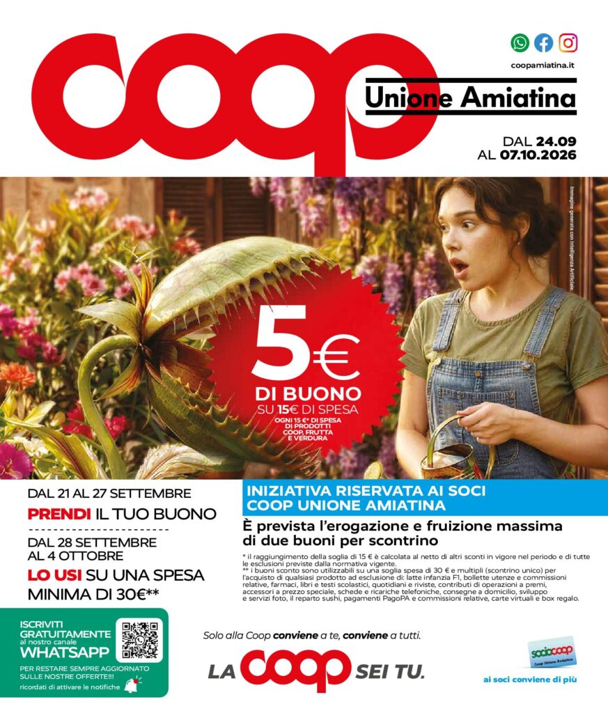 Volantino Offerte Coop Amiatina
